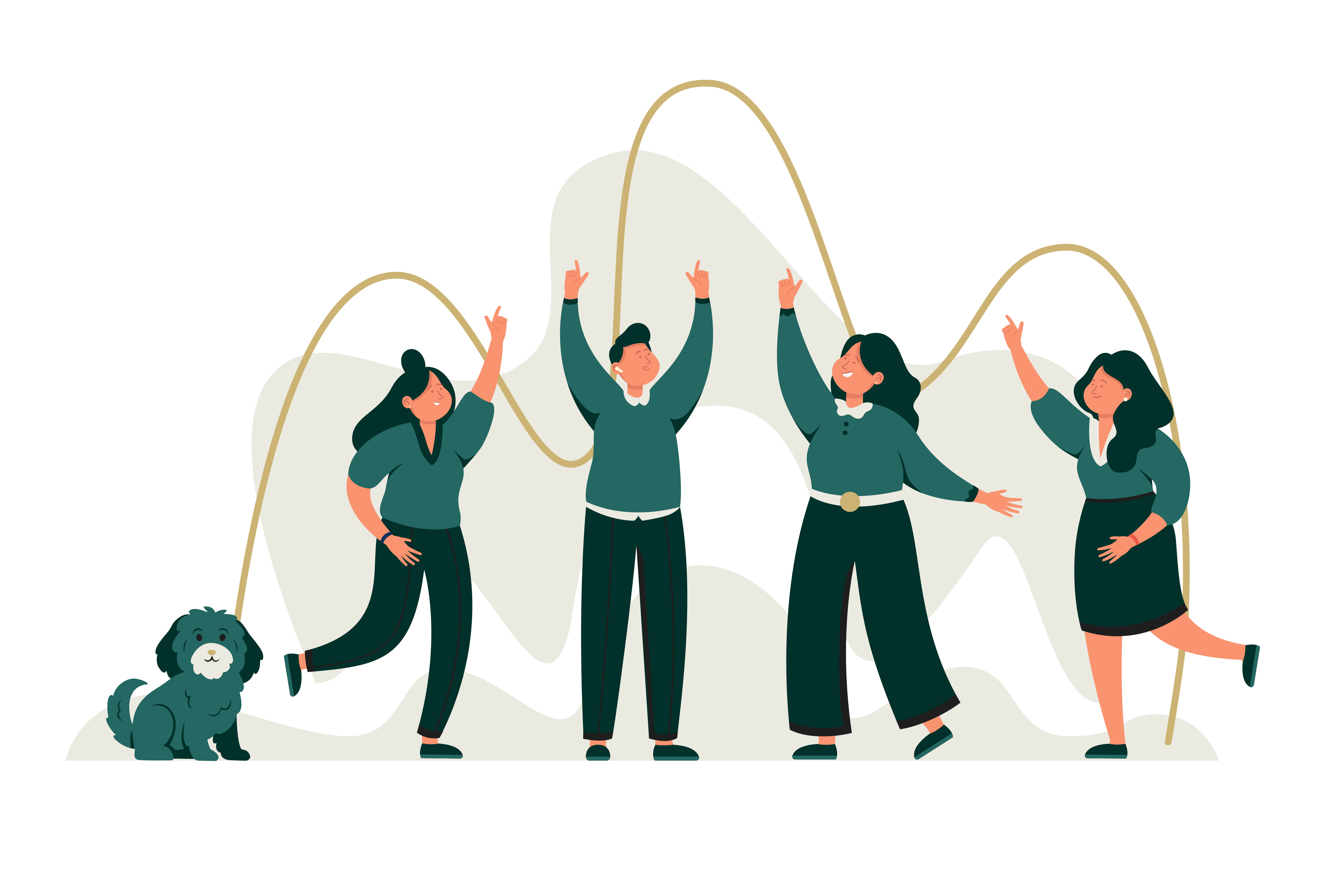 people in business lines up people in business lines up