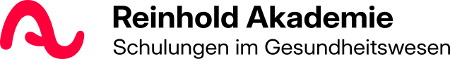 reinhold akademie logo farbig mit text